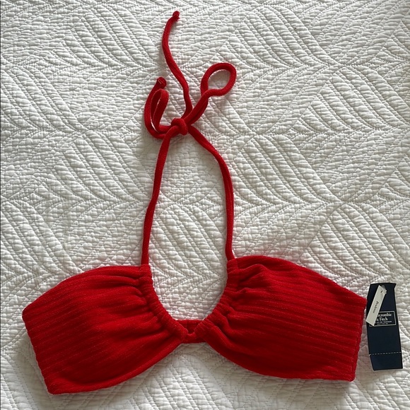 Abercrombie & Fitch Red Bikini set  XS NWT - Picture 5 of 8